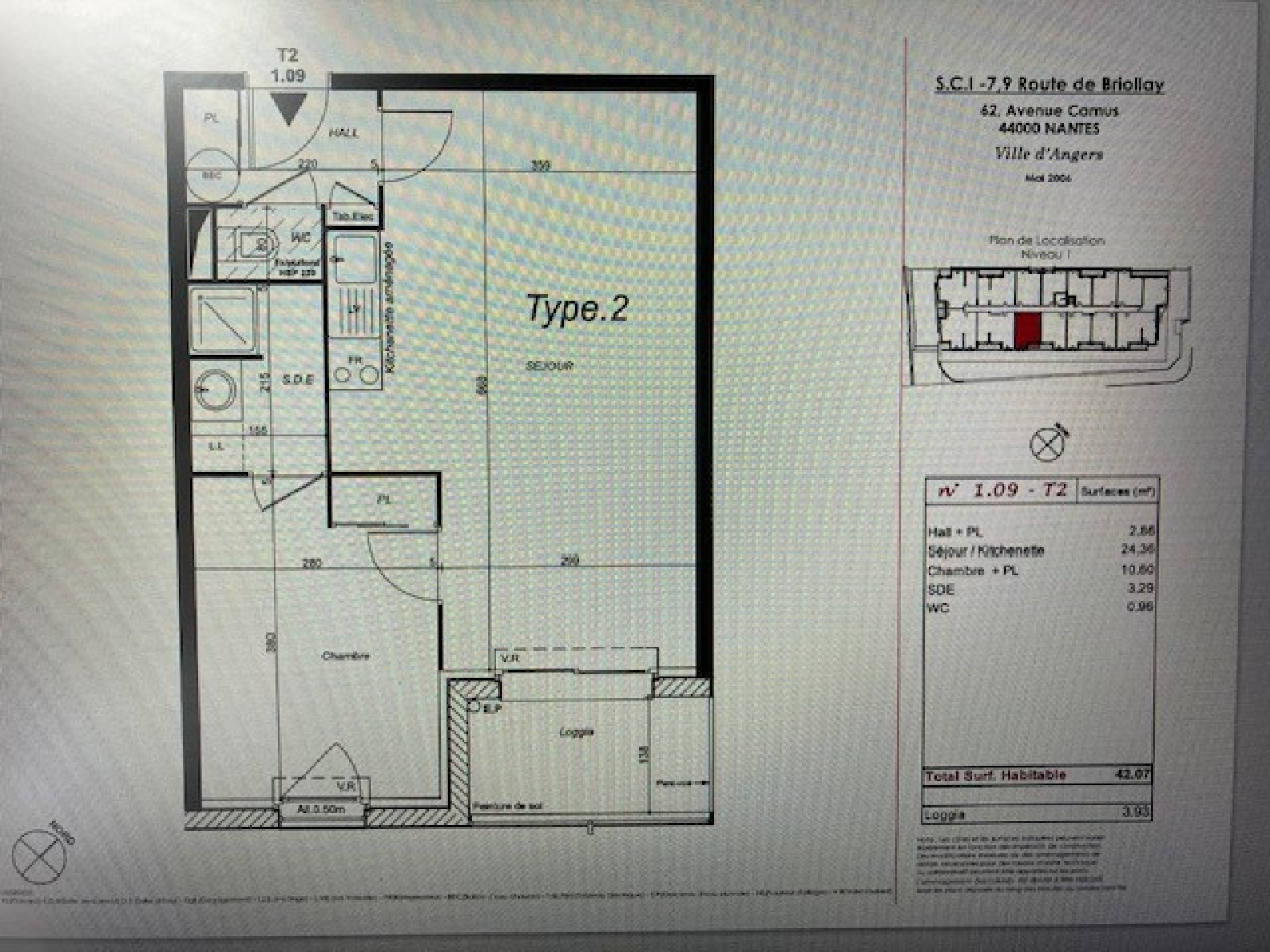 Image_3, Appartement, Angers, ref :315